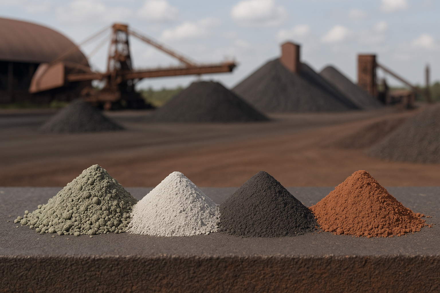 Bentonite Used in Iron Ore Pellet Plants