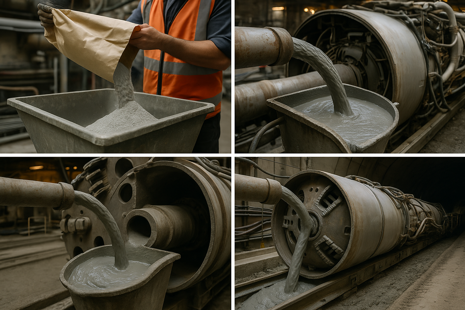 Using Bentonite in Tunnelling Machines