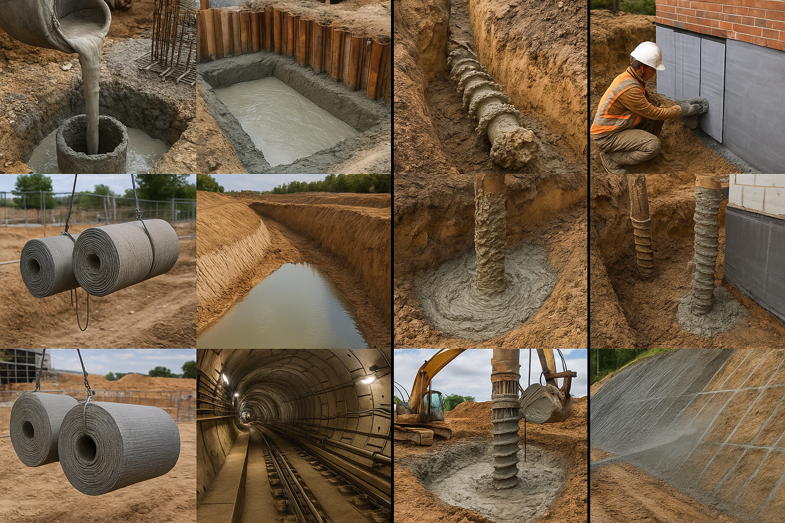 10 Uses of Bentonite in Civil Engineering