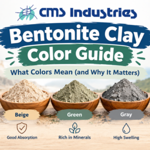 Bentonite Clay Color Guide: What Different Colors Mean (and Why It Matters for Quality)