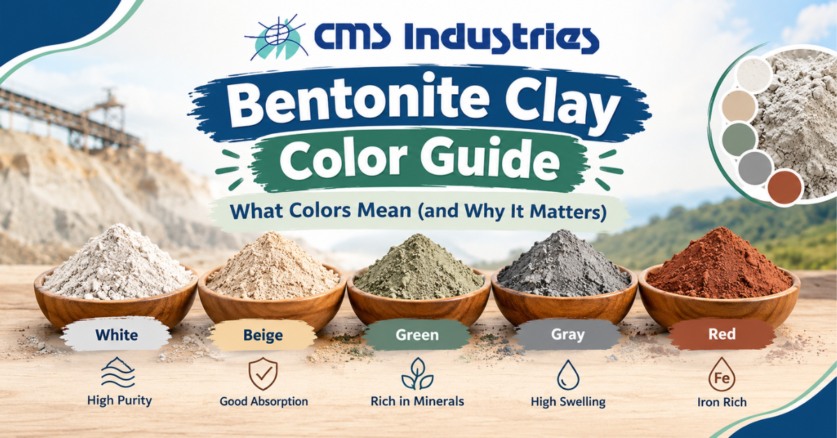 Bentonite Clay Color Guide: What Different Colors Mean (and Why It Matters for Quality)
