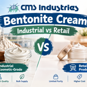 Bentonite Cream: Industrial Cosmetic-Grade Sourcing vs Retail Products